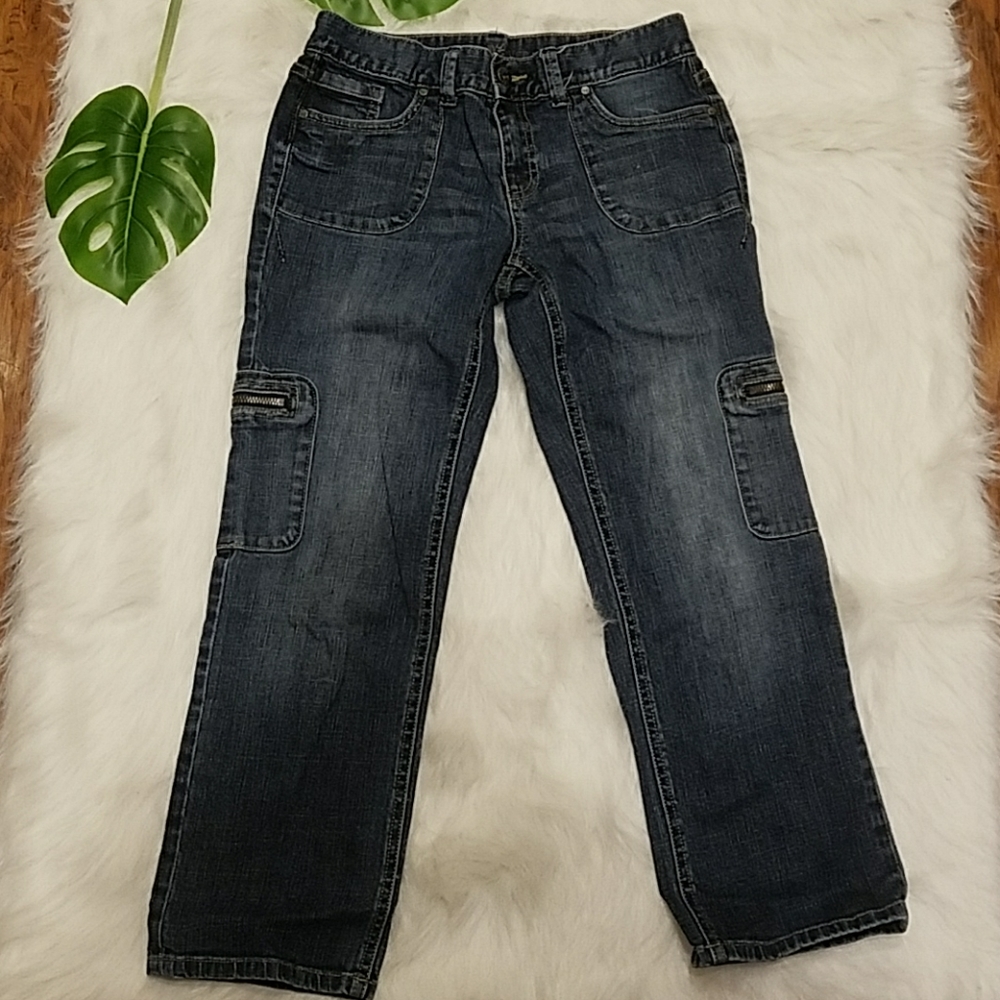 VERA WANG DENIM CAPRIS